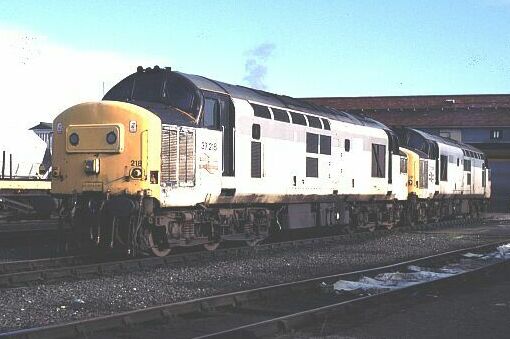 37218 and sister catching the sun between duties.